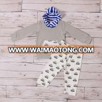 Kaiya New Design Top With Pant Baby Boy Clothing Set Designer Clothing Wholesale China