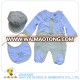 Customized logo new born baby boys cotton 4 pcs gift set